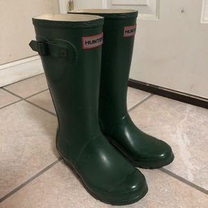 Green Hunter Boots
